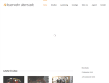 Tablet Screenshot of feuerwehr-altenstadt.at